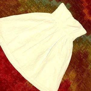 White tube dress size 0